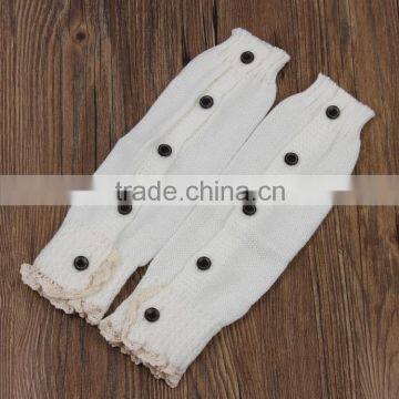 2015 Hot Sale Leg Warmers Long Cotton Women Wholesale Lace Boot Socks photo-6