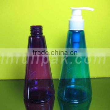 180ml Plastic Taper Shape Cosmetic Bottle