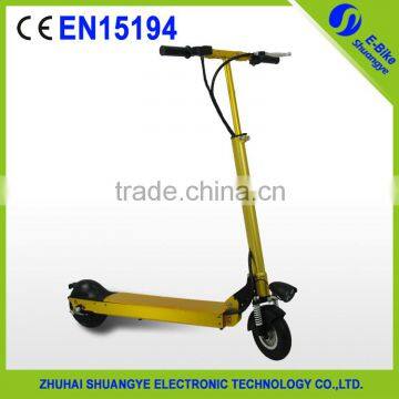 Adult folding self balancing two wheel electric scooter