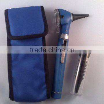 Blue Color Fiber optic Otoscope / Fiber optic Otoscope Mini / Best Medical Fiber optic Otoscope / Good Quality Fiber optic Set
