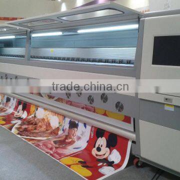 2014 high speed Solvent Printer (PQ512 35pl )