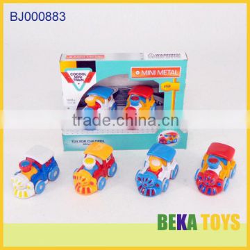 Funny baby toy thomas train toy antique diecast metal cartoon train toy