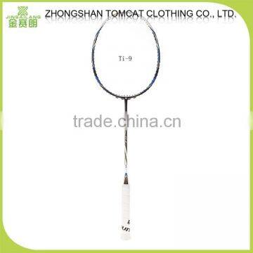 DNX/NANO/Ti/Woven tempered steel badminton racket