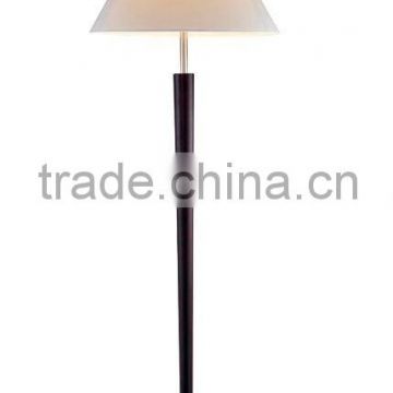 2015 hot sell contracted wooden hotel bedroom floor lamp