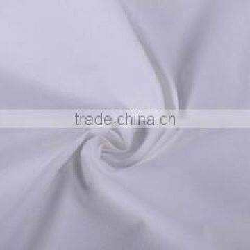 CVC White Mercerised Poplin with High Density