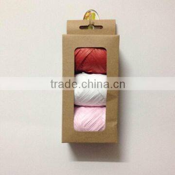 Everyday Gift Wrapping Decoration Raffia Paper Ribbon