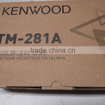 Kenwoods TM-281A, VHF Mobile Radio, VHF Transceiver Mobile Radio,car radio,vehicle radio,TM-281A