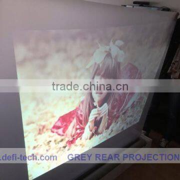 Christmas promotion white pvc soft fabric for front projection screen