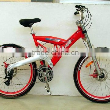 26" new suspension mountain bicycles