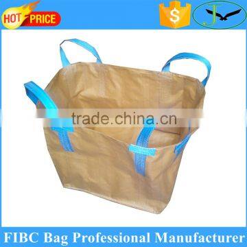 high quality non porous pp woven jumbo bags,1000kg waterproof large sand ton bags from China factory