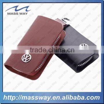 high grade custom fashion genuine leather car key bag