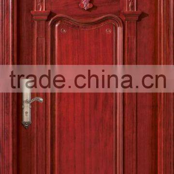 Customized solid wood interior door for villa rooms YHB-1228