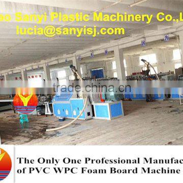 PVC Plastic Extruder Machine for PVC Foam Board