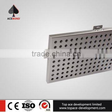 Decorative aluminium perforated panels used for kitchen