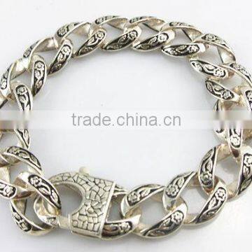 Heavy Chain Bracelets for Men 925 Sterling Silver Cheap B505