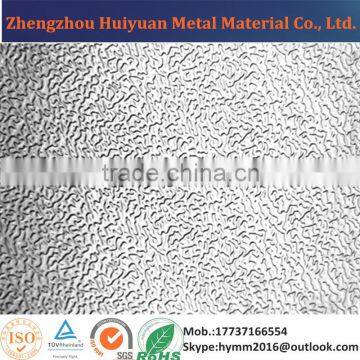 China Manufacturer Decorative Embossed Aluminum Sheet Metal Roll Prices