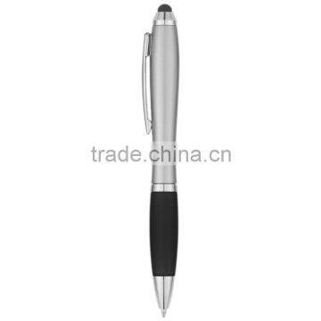 Satin Stylus Pen-silver_charcoal