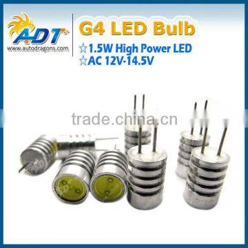 180 Degree Lamp Back Pin G4 12V DC 1.5W High Power LED Bulb