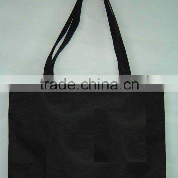 black non woven t-shirt bag