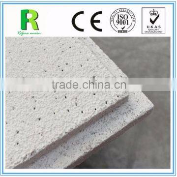 High Quality flame retardant Acoustic Mineral Fiber Ceiling Board