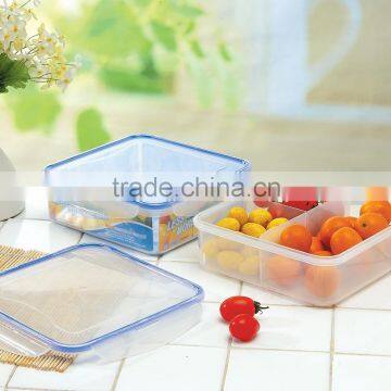 1700ml airtight food container with three compartment GL9305-D