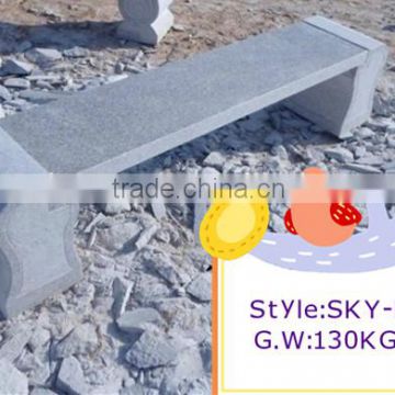 SKY-B polished g603 nature stone benches