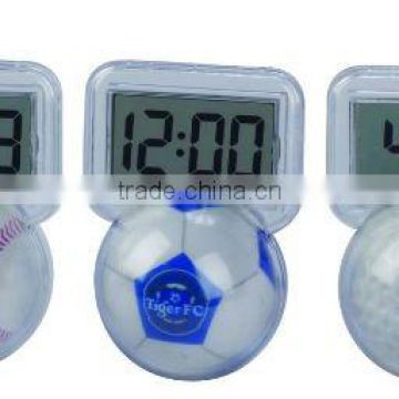 footbal tumbler clock(basket ball clock)