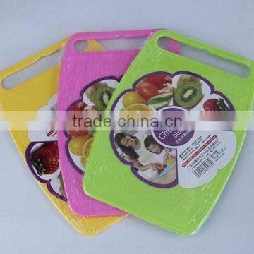 2015 new design eco-friendly PP cutting board