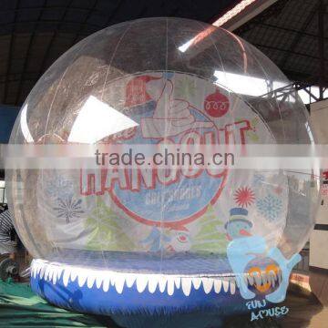 Cheap Price Holiday Gaint Inflatable Snow Globe photo-3