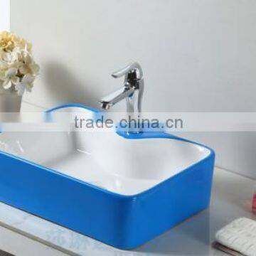 European Style Color Art Basin With Facuet photo-2