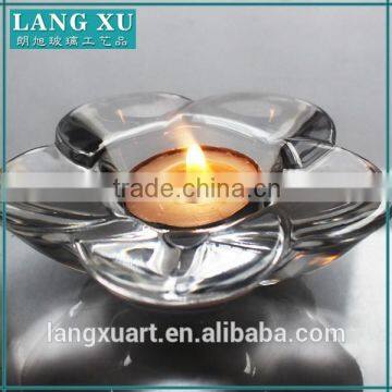 LX-T066 plum flower shape decoration tealight candle holder insert