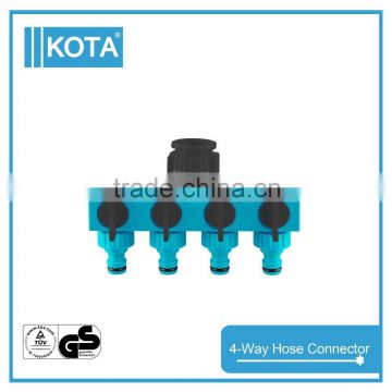 Garden Accessory 4-Way Hose Connector