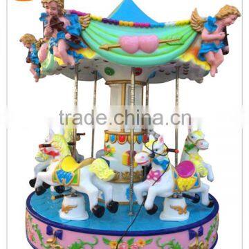 Amusement rides!!! Outdoor game machine/ Competitive price mini carousel, small carousel for sale