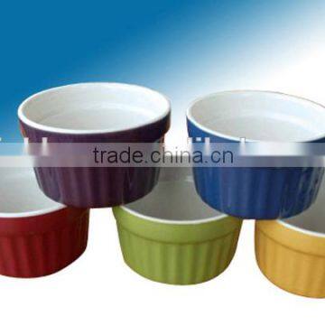 creative hot-selling small volume candycolor sweetmeats ice cream ceramic mug bowl without handle