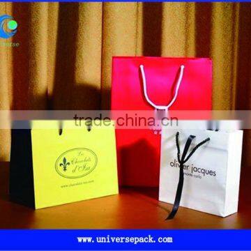 Export Customers' Paper Bag Custom With Personal Logo Made In China Packing Bags