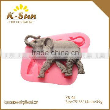 NEW reposteria cake decorating tools animal elephant silicone fondant mold