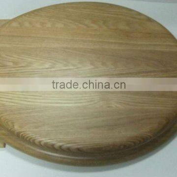 Oak Wood Wooden Toilet Seat Cover with Slow Close Hinges