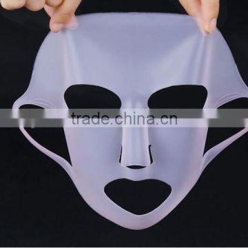 Hot sale silicone facial mask / silicone facial mask pack/silicone realistic female face mask cover