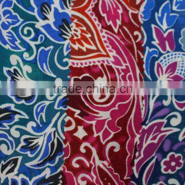 cheap muslin viscose printed rayon fabric