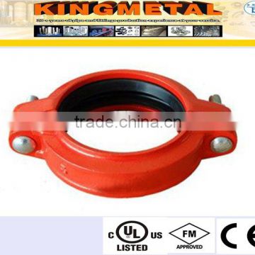 Casting Ductile Iron Grooved Fittings Rigid Coupling