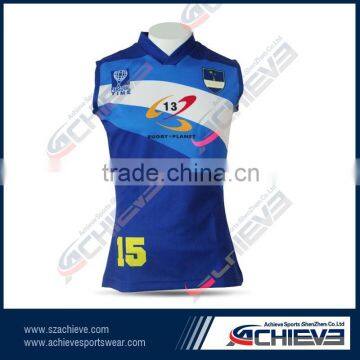 rugby singlets custom sublimation printed