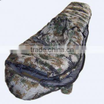 Mummy Military Duck Down Sleeping Bags for 3 Seasons Camping photo-3
