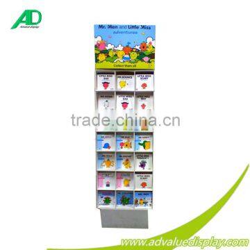 Most Popular Advertising Cardboard Cards Display Shelf for Shop