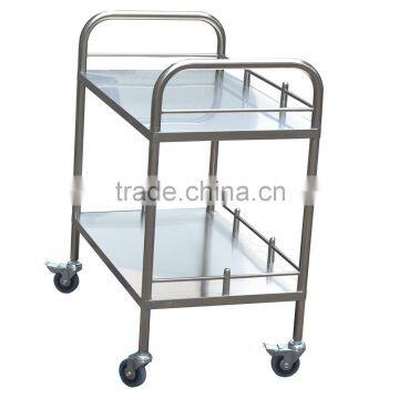 Hot Sale Moveable Hospital Stainless Steel Cart With Wheels photo-6
