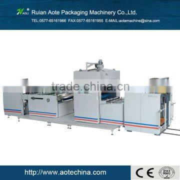 Automatic vertical bopp film laminating machine