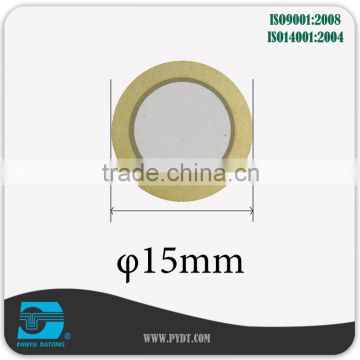 15mm Piezoelectric element disc for watch