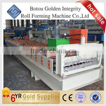 Indonisia color steel shutter door with punching roll forming machine