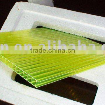 Polycarbonate crystal sheet