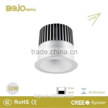 3 Year Warranty CCT2700K-6400K Downlight 30w with anti-glare