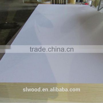 1220*2440*19mm white color melamine MDF